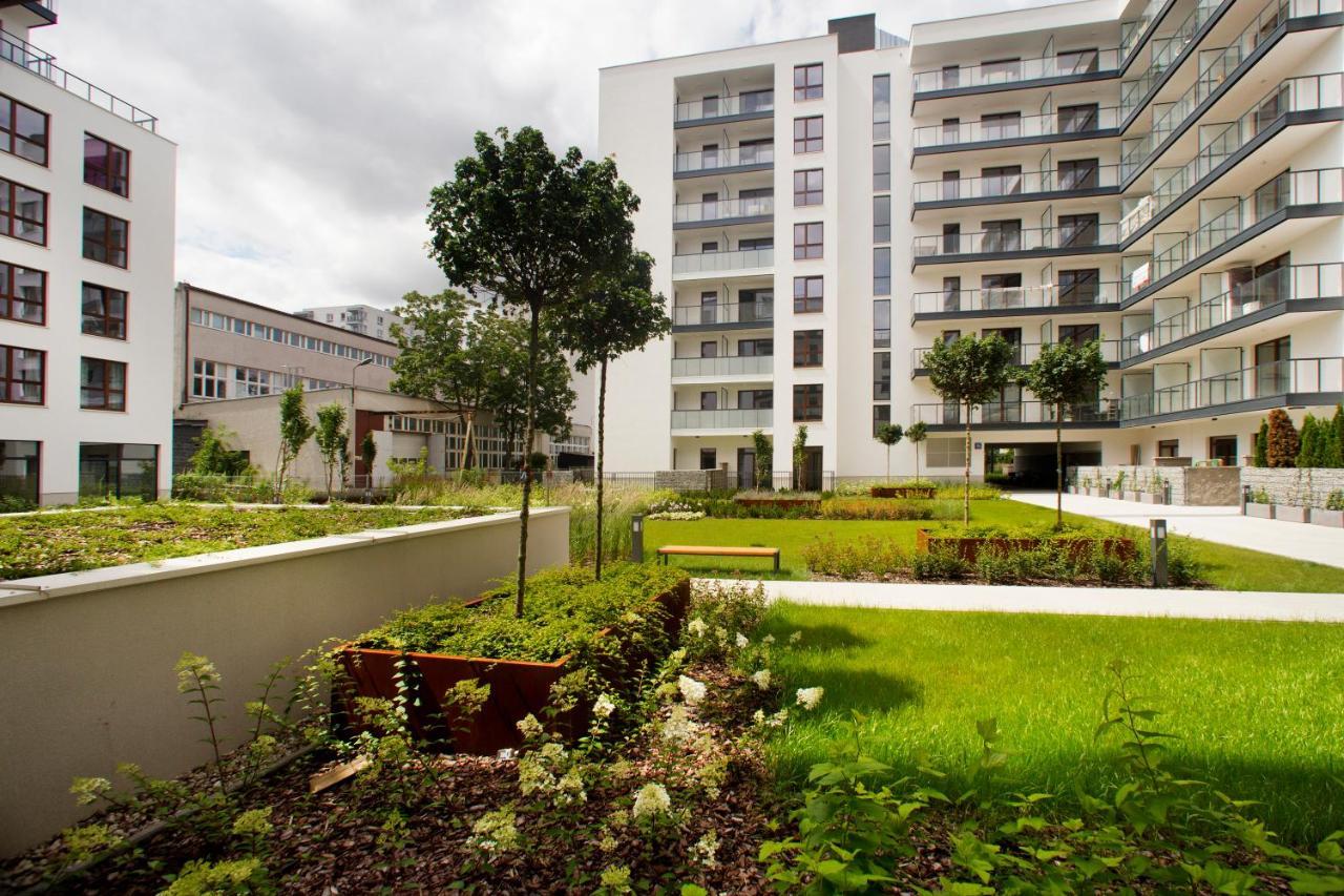 Cybernetyki 6B Serviced Accommodation Warschau Exterior foto